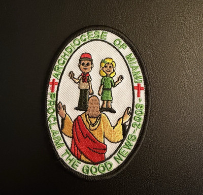 Archdiocese of Miami Proclaim the Good News 2003 Scout Patch
