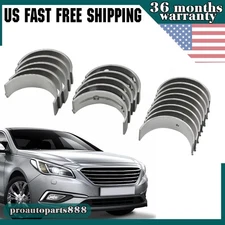 Main Rod Bearings For 2006-2016 Kia Optima Hyundai Sonata 2.4L DOHC 16v USA