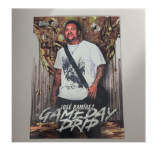 Raw Topps 2025 Gameday Drip Insert GD-18 José Ramírez Cleveland Guardians