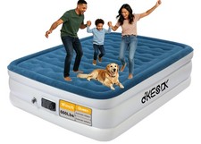 16 Inch Queen Air Mattress with Built-in Pump Inflates in 3 Minutes
