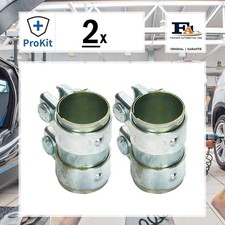 2x ORIGINAL® Fa1 Rohrverbinder, Abgasanlage für VW GOLF IV UP! GOLF V POLO VI