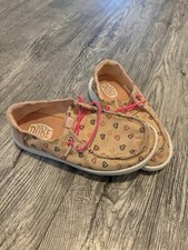 Girls Heart Hey dude Size Youth 2