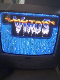 The Mutant Virus: Crisis in a Computer World (Nintendo NES) With Dust Cover