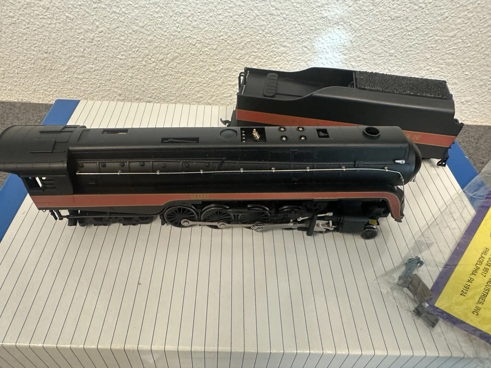 Locomotora de vapor HO Bachmann 11315 Norfolk & Western Class J 4-8-4 N&W #608 Foto 3 de 4