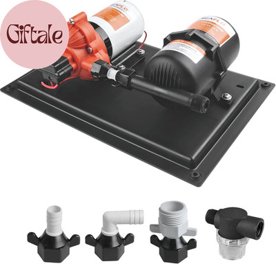 33-Series Water Pump and Accumulator Tank System - 12V DC, 3.0 GPM, 45 PSI, 0.2 