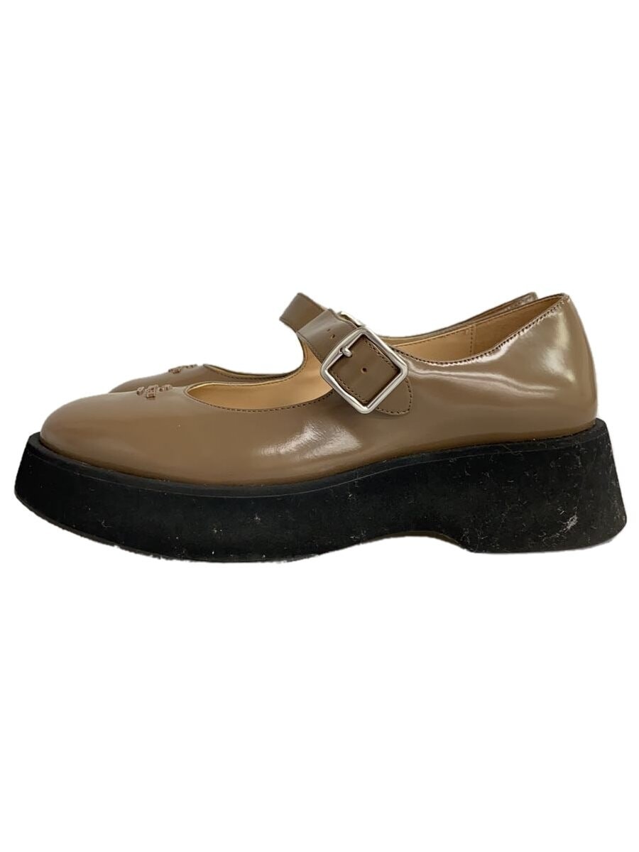 COACH Loafers 23.5cm BEG Leather CZ162
