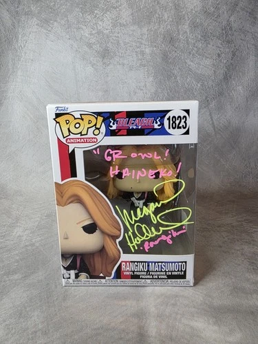 Funko Pop! Animation Bleach Rangiku Matsumoto Autographed Vinyl Figure 1823