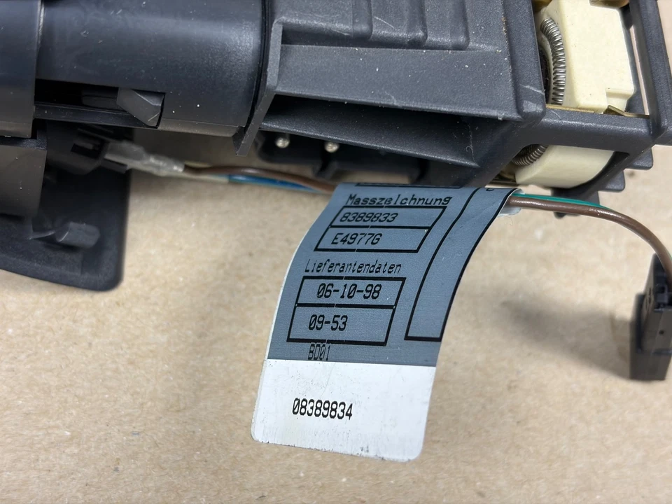 Perilla interruptor faros BMW Z3 96-02 ventilación aire aire aire acondicionado cupé Roadster OEM Foto 4 de 4