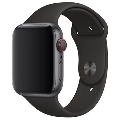 Original Apple Watch Sportarmband 46mm (M/L) Space Schwarz NEU, OVP & Versiegelt