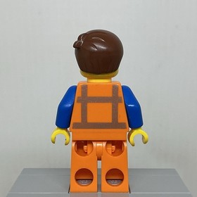 LEGO Movie tlm096 Emmet Lopsided Open Mouth Smile Minifigure 70818