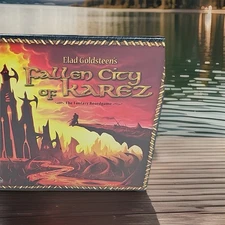 FALLEN CITY OF KAREZ Fantasy Board Game Golden Egg Games SEALED NEW!!