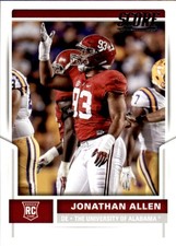 2017 Score #367 Jonathan Allen RC - FB