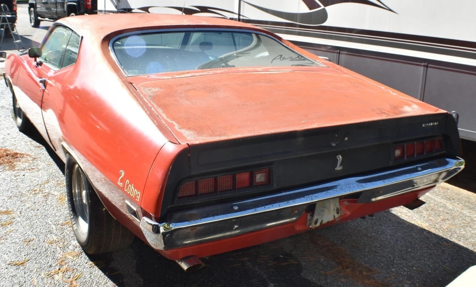 Ford Torino Cobra Jet Shaker 1971 capó 351 Cleveland C6 Foto 3 de 4