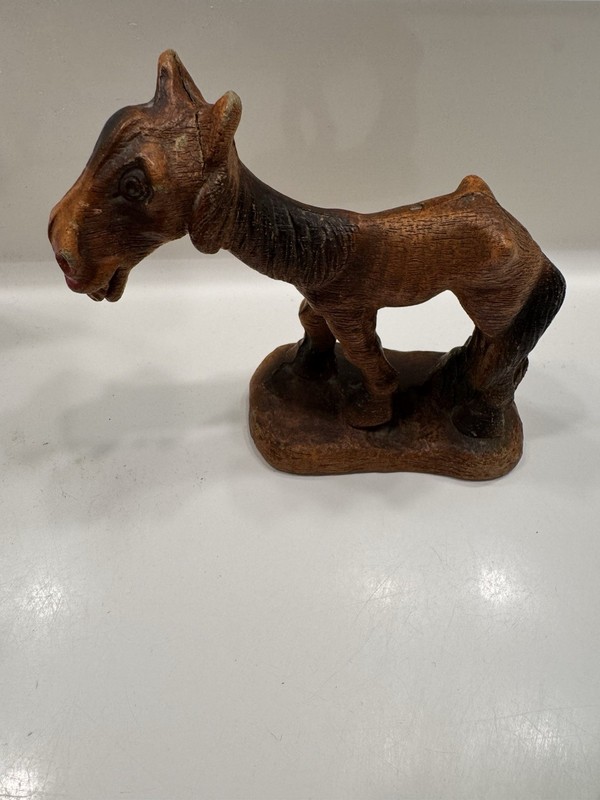 Vintage 1930-1940’s Syroco Hungry/Starving Horse Figurine