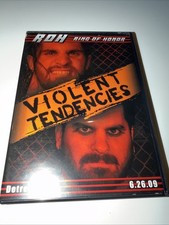 ROH Violent Tendencies Detroit 2009 Wrestling DVD WWE Colt Cabana Kevin Steen