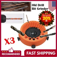 Drill Bit Sharpener, Power Drill Bit Grinding Attachment, Old Drill Bit Grinder
