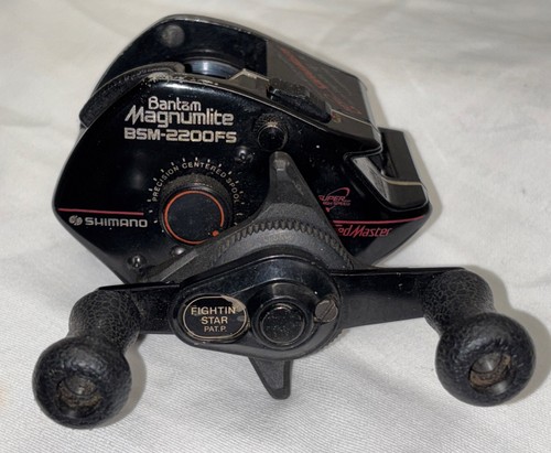 Shimano Bantam Magnumlite BSM-2200FS Speedmaster Baitcasting Angelrolle Japan - Bild 1 von 5