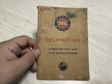 Libretto uso e manutenzione moto Motom Delfino 160 del 1952 vintage collezione
