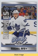 2024-25 Upper Deck MVP Rookie SP Pack Wars Blue Marshall Rifai #239 READ 1p2j