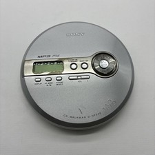 Sony CD Walkman D-NF340 FM Radio MP3 Portable CD Player PARTS OR REPAIR ONLY