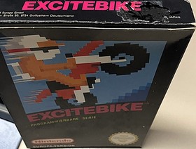 Excitebike f&uuml;r Nintendo NES EU Version PAL komplett Sammler RAR