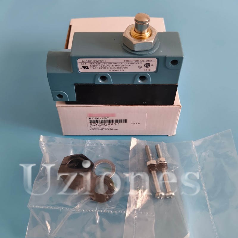 New For Honeywell BZE6-2RQ BZE62RQ Micro Roller Plunger Limit Switch USA Stock