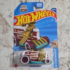 Hot Wheels 2025 Case G Treasure Hunt Birthday Burner Celebration