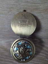 Disney Store Beauty and the Beast Glass Compact Mirror- READ, 1 MIRROR MISSING