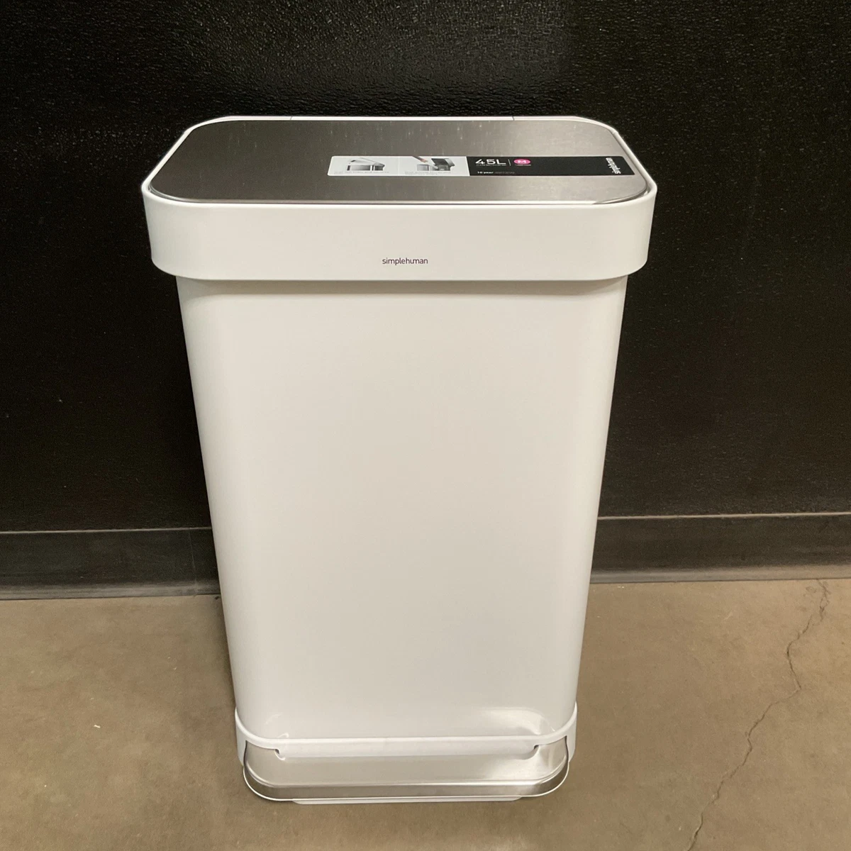 simplehuman Household Trash Cans & Wastebaskets for sale | eBay