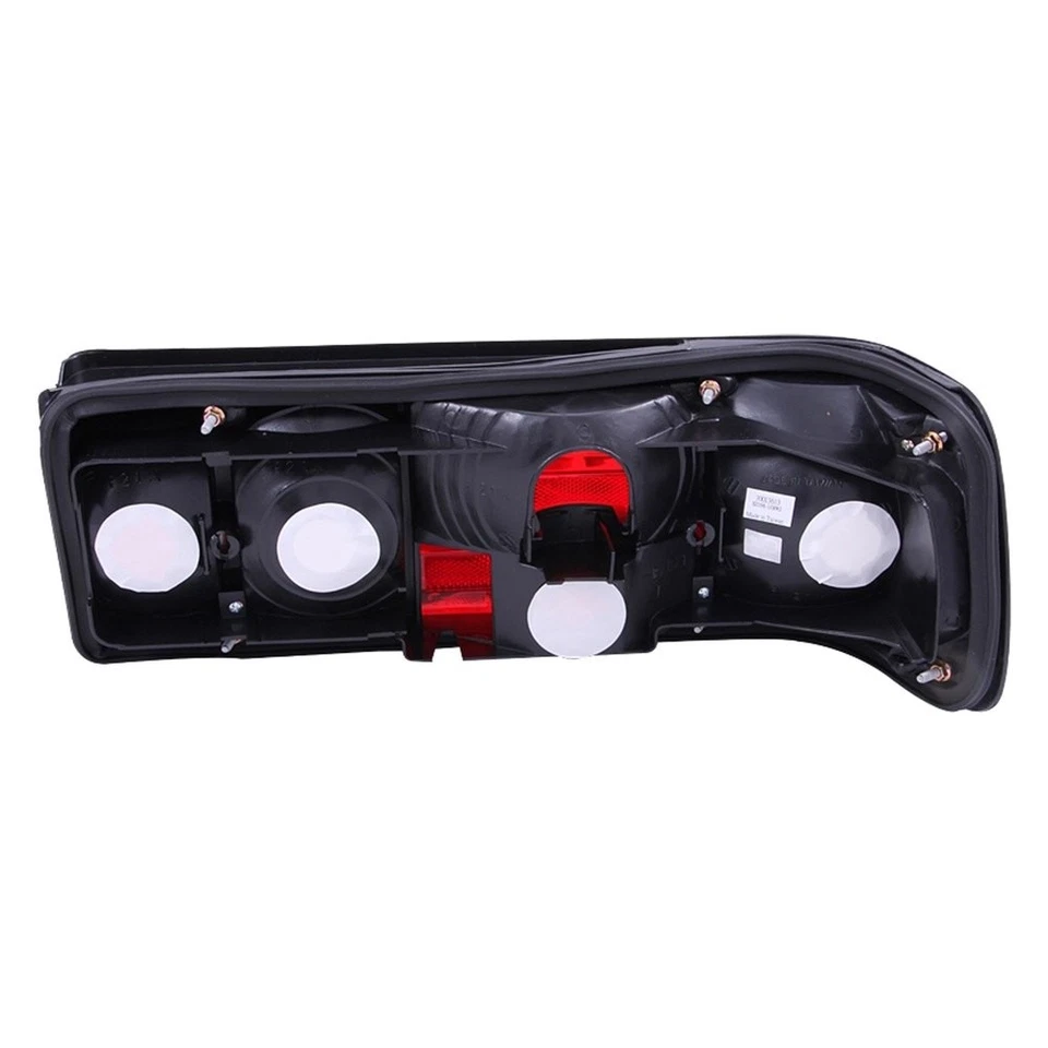 For Mercedes-Benz 560SEL 90-91 Tail Lights Driver & Passenger Side Chrome/Red Foto 2 de 3