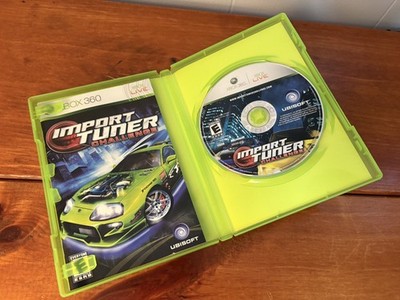 Import Tuner Challenge (Microsoft Xbox 360, 2006) Complete with Manual CIB