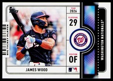 2026 Topps James Wood Big Ticket Players