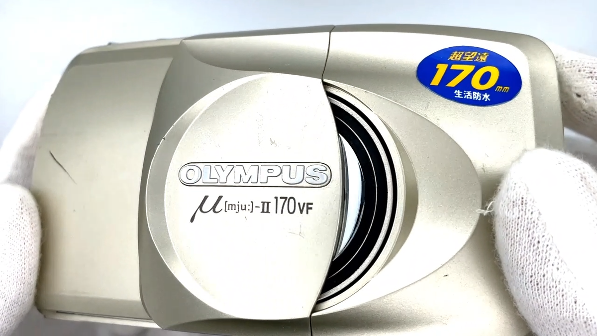 EXC+5] Olympus mju μ II 170 VF 35mm Point & Shoot Film Camera from