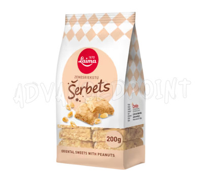 Laima Peanut Sherbet 200g / 7.05oz Peanut Dessert Treats - European Snacks