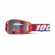 100% ARmatic MX Goggles - Best / Clear Lens Quick-Release Lens 48mm Strap