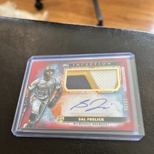 2024 Topps Inception Sal Frelick #APC-SF AUTO Patch Red /25