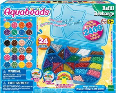 EPOCH|Aquabeads 31502 - Maxi Nachfüllbox , Bastelset|Ab 4 Jahren