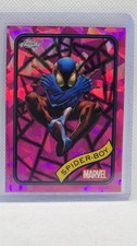 2025 Topps Chrome Marvel Sapphire SPIDER BOY 1/1 Padparadscha