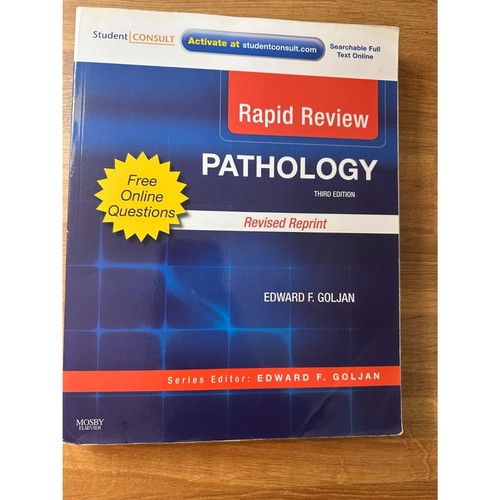 Rapid Review Pathology 3rd Edition - Edward Goljan, USMLE Step 1 Review Guide