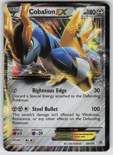Cobalion EX 93/135 Holo EX Rare Plasma Storm Pokemon Lightly Played on eBay