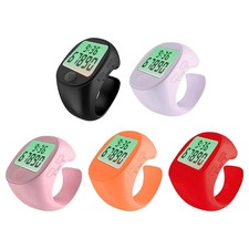 Elektronischer Fingerz&auml;hler, digitaler Fingerz&auml;hler, Schwimmen, leise Uhr,