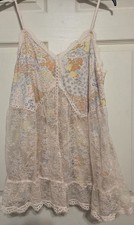Victoria's Secret Coquette Crochet Lace Baby Doll Nightie Size Small