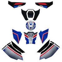 Kit Full Aufkleber 3D Motorrad Kompatibel Mit Bmw R 1300 Rt 2025-2026 Impulse