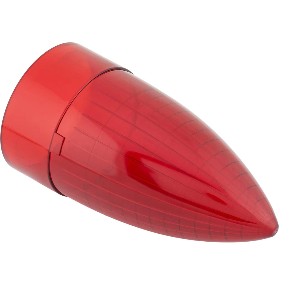 Lente de lámpara trasera estándar, luz trasera de plástico 3 OD, se adapta a Cadillac 1959 Foto 2 de 4