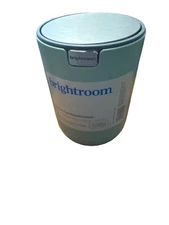 Brightroom Swing-Top 0.4 Gallon Mini Wastebasket For Desk 6.5" Tall x 4.75" Wide