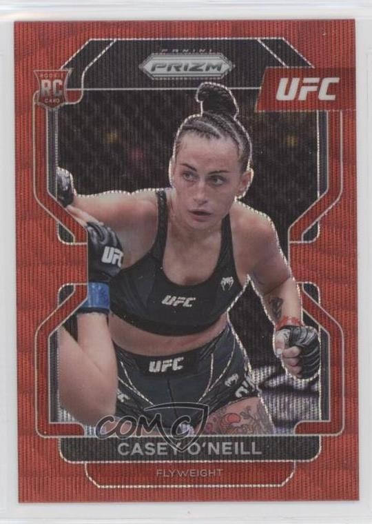 2022 Panini Prizm UFC Ruby Wave Prizm Casey O'Neill #179 14vb