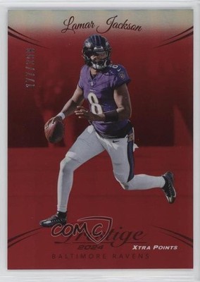 2024 Panini Prestige Xtra Points Red Premium 177/399 Lamar Jackson #20 0rd2