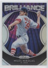 2019 Panini Prizm Brilliance Silver Prizm Miles Mikolas #B10 03rx