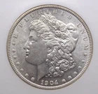 1904 "P" Morgan SILVER Dollar $1 NGC AU58 #008 About Uncirculated ECC&C, Inc.