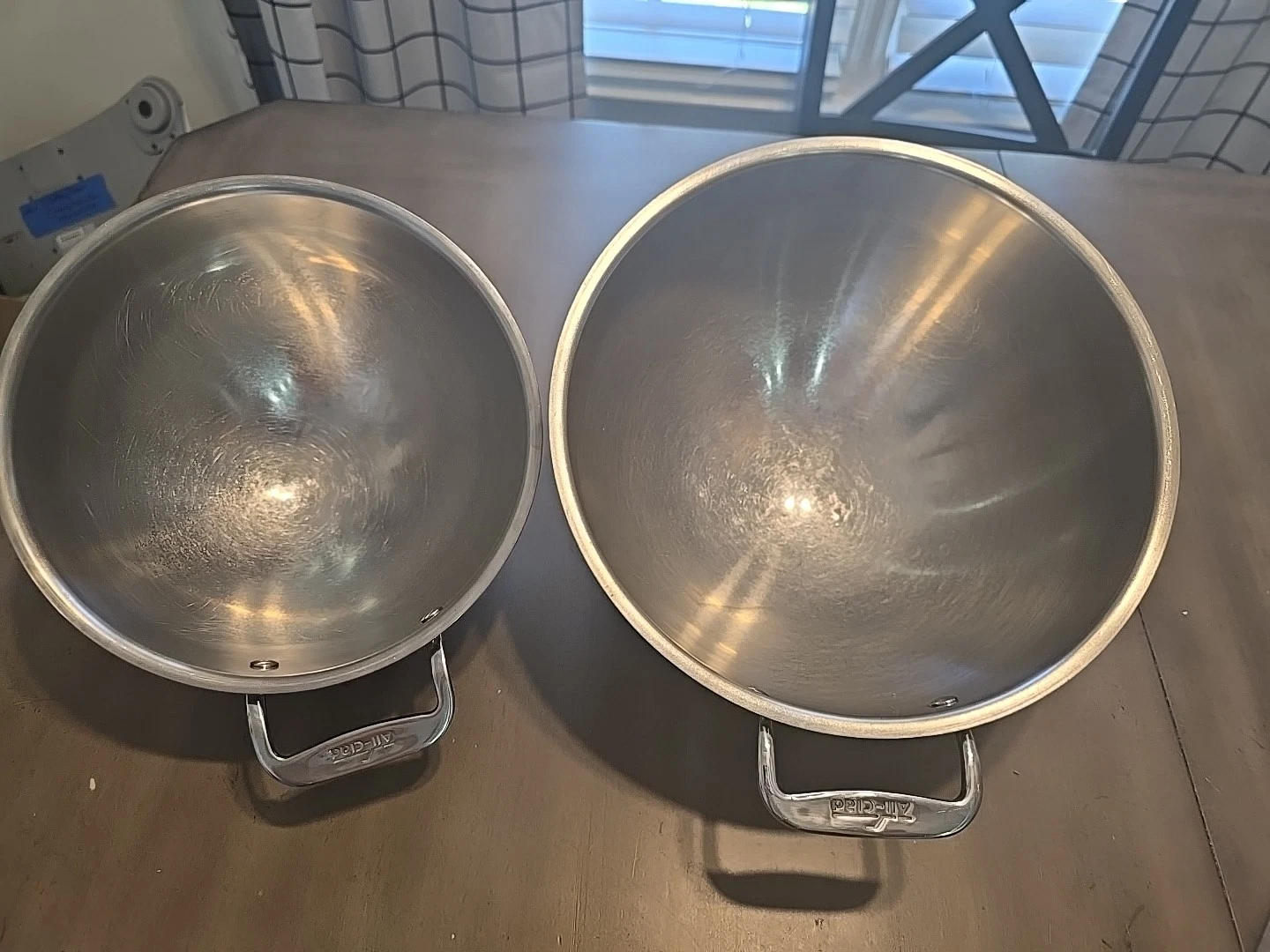 Set Of 2 All-Clad Stainless Steel Mixing Whipping Bowls Spherical
Opens in a new window or tab